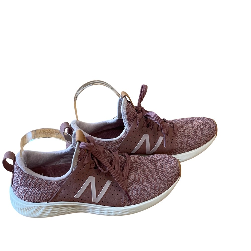New Balance Fresh Foam Sport Running Shoes Women's Size‎ 7.5 Mauve Sneakers - Picture 4 of 9